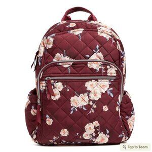 Vera Bradley Campus Backpack in Bloom and Branches NWT Performance Twill $160